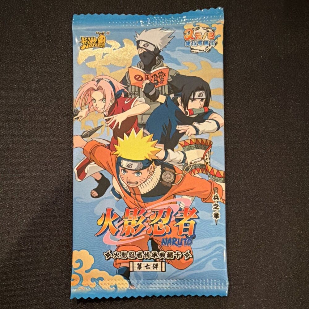 Naruto Kayou Tier 2 Wave 7 Booster Pack Sealed TCG - Picture 1 of 3
